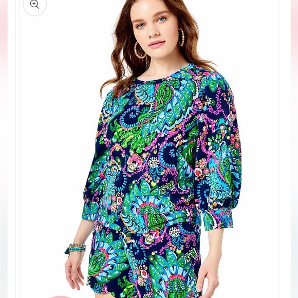 LILLY PULITZER Corden Knit Sweatshirt - Picture 2 of 13